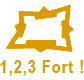 Logo 123 fort spectacle son lumie re transparent orange nouveau